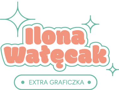 Logo firmy Ilona Wałęcak - EXTRA GRAFICZKA